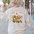 Teacher Halloween School Bus Driver Cute Ghost Witch Party Women's Sweatshirt Back Print Sand