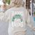 Teacher Halloween Shirt Women Men Teachers Love Brains Women's Sweatshirt Back Print Sand