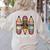 Teacher Life Teach Love Inspire Pencils Inspirational Women Women's Sweatshirt Back Print Sand