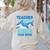 Teacher Shark Do Your Work Women's Sweatshirt Back Print Sand