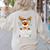 Teacher Squad Red Plaid Rudolph Reindeer Christmas Women's Sweatshirt Back Print Sand