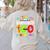 My Teacher Survived 100 Days Of Me 100 Days Of School Women's Sweatshirt Back Print Sand