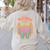Teacher Teachers Love Brains Halloween Men Women Women's Sweatshirt Back Print Sand Teacher Teachers Love Brains Halloween Men Women Women's Sweatshirt Back Print Sand