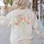 Teacher Testing Shirt It's A Good Day To Do Best Groovy Women's Sweatshirt Back Print Sand