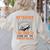 My Teacher Was Wrong I Get Paid To Stare Out The Window Women's Sweatshirt Back Print Sand