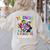 Teachers Are Superheroes Back To School Women's Sweatshirt Back Print Sand