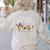 Teaching My Boos Ghost Teacher Halloween Spooky Educator Women's Sweatshirt Back Print Sand