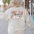Teaching My Little Boos Teacher Ghost Teacher Halloween For Men Women Kids Women's Sweatshirt Back Print Sand