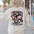 Teaching Multilingual Minds Learners English ESL Teacher Women's Sweatshirt Back Print Sand