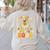 Teaching My Pre-K Boos Crew Teachers Halloween Ghost Women's Sweatshirt Back Print Sand