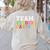 Team Kindergarten Shirt Boy Girl Teacher Graduation Women's Sweatshirt Back Print Sand