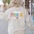 Team Pre-K Shirt PreSchool Teacher Student Back To School Women's Sweatshirt Back Print Sand