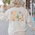I Tell Young People About Dead People Groovy History Teacher Women's Sweatshirt Back Print Sand I Tell Young People About Dead People Groovy History Teacher Women's Sweatshirt Back Print Sand