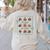 Thankful For Books Turkey Reading Book Lovers Fall Teacher Women's Sweatshirt Back Print Sand Thankful For Books Turkey Reading Book Lovers Fall Teacher Women's Sweatshirt Back Print Sand