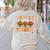 Thanksgiving Teacher I Teach The Cutest Turkeys In The Flock Women's Sweatshirt Back Print Sand