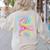 Tie Dye 2nd Grade Typography Team Second Grade Teacher Women's Sweatshirt Back Print Sand Tie Dye 2nd Grade Typography Team Second Grade Teacher Women's Sweatshirt Back Print Sand