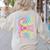 Tie Dye 8th Grade Typography Team Eighth Grade Teacher Women's Sweatshirt Back Print Sand Tie Dye 8th Grade Typography Team Eighth Grade Teacher Women's Sweatshirt Back Print Sand