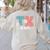 TK Team Back To School Teachers Students Team TK Women's Sweatshirt Back Print Sand TK Team Back To School Teachers Students Team TK Women's Sweatshirt Back Print Sand
