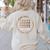 History Teacher Teach Love African American Men Women Women's Sweatshirt Back Print Sand