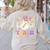 Trick Or Teach Groovy Halloween Teachers Women's Sweatshirt Back Print Sand Trick Or Teach Groovy Halloween Teachers Women's Sweatshirt Back Print Sand