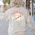 Trick Or Teach Groovy Retro Ghost Halloween Teacher Kids Women's Sweatshirt Back Print Sand Trick Or Teach Groovy Retro Ghost Halloween Teacher Kids Women's Sweatshirt Back Print Sand