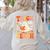 Trick Or Teach Halloween Shirt For Teacher Kids Floral Ghost Women's Sweatshirt Back Print Sand Trick Or Teach Halloween Shirt For Teacher Kids Floral Ghost Women's Sweatshirt Back Print Sand