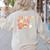 Trick Or Teach Pumpkin Candy Corn Ghost Halloween Teacher Women's Sweatshirt Back Print Sand Trick Or Teach Pumpkin Candy Corn Ghost Halloween Teacher Women's Sweatshirt Back Print Sand