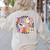 Trick Or Teach Retro Groovy Halloween Teacher Women's Sweatshirt Back Print Sand Trick Or Teach Retro Groovy Halloween Teacher Women's Sweatshirt Back Print Sand