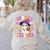 Trick Or Teach Spooky Teacher Ghost Halloween Teacher Women's Sweatshirt Back Print Sand