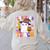 Trick Or Teach Teacher Pencil Ghost Halloween Teacher Women's Sweatshirt Back Print Sand Trick Or Teach Teacher Pencil Ghost Halloween Teacher Women's Sweatshirt Back Print Sand
