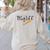 Tt Gg Ii Ff Tgif Teachers Students Tee Women's Sweatshirt Back Print Sand Tt Gg Ii Ff Tgif Teachers Students Tee Women's Sweatshirt Back Print Sand