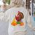 Turkey Reading Books Fall Thanksgiving Teacher Book Women's Sweatshirt Back Print Sand Turkey Reading Books Fall Thanksgiving Teacher Book Women's Sweatshirt Back Print Sand