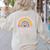 Twinning With My Teacher Bestie Spirit Week Girls Day Kids Women's Sweatshirt Back Print Sand Twinning With My Teacher Bestie Spirit Week Girls Day Kids Women's Sweatshirt Back Print Sand