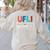 UFLI Queen Science Of Reading Literacy Teacher Appreciation Women's Sweatshirt Back Print Sand UFLI Queen Science Of Reading Literacy Teacher Appreciation Women's Sweatshirt Back Print Sand