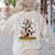 Ugly Sweater Christmas Tree Boston Terrier Dog Xmas Pajama Women's Sweatshirt Back Print Sand