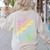 Unicorn Principal Back To School Teacher Appreciation Women's Sweatshirt Back Print Sand Unicorn Principal Back To School Teacher Appreciation Women's Sweatshirt Back Print Sand