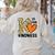 Unity Day K Is For Kindness Anti Bullying Orange Teacher Men Women Kids Women's Sweatshirt Back Print Sand Unity Day K Is For Kindness Anti Bullying Orange Teacher Men Women Kids Women's Sweatshirt Back Print Sand