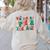 Verry Merry Speech Language Pathologist Teacher Christmas Women's Sweatshirt Back Print Sand Verry Merry Speech Language Pathologist Teacher Christmas Women's Sweatshirt Back Print Sand