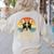 Vintage Boston Terrier Dad Dog Lovers Father's Day Tee Women's Sweatshirt Back Print Sand