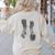 Violin Player Instrument Music Teacher Musical Violinist Women's Sweatshirt Back Print Sand Violin Player Instrument Music Teacher Musical Violinist Women's Sweatshirt Back Print Sand