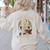 Weird Teachers Build Character Skeleton Book Halloween Women Women's Sweatshirt Back Print Sand Weird Teachers Build Character Skeleton Book Halloween Women Women's Sweatshirt Back Print Sand