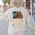 Weird Teachers Build Character Van Bigfoot Art Women's Sweatshirt Back Print Sand Weird Teachers Build Character Van Bigfoot Art Women's Sweatshirt Back Print Sand
