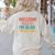 Welcome Back I'm Glad You'Re Here Retro Teacher Greeting Women's Sweatshirt Back Print Sand Welcome Back I'm Glad You'Re Here Retro Teacher Greeting Women's Sweatshirt Back Print Sand