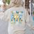 World Down Syndrome Day Awareness T21 Teacher Women Men Kids Women's Sweatshirt Back Print Sand