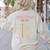 World History Classroom Social Studies History Teacher Women's Sweatshirt Back Print Sand