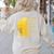 Yoga Meditation Buddha Yoga Teacher T-Shirt Women's Sweatshirt Back Print Sand
