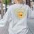 100 Days Of School Bee Hive Tree Hearts Teachers Student Kid Women's Sweatshirt Back Print Ash 100 Days Of School Bee Hive Tree Hearts Teachers Student Kid Women's Sweatshirt Back Print Ash