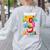 100th Day Of School Teachers Kids Child Happy 100 Days Women's Sweatshirt Back Print Ash 100th Day Of School Teachers Kids Child Happy 100 Days Women's Sweatshirt Back Print Ash
