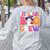 1st Grade Boo Crew Halloween First Grade Halloween Teacher Women's Sweatshirt Back Print Ash 1st Grade Boo Crew Halloween First Grade Halloween Teacher Women's Sweatshirt Back Print Ash
