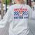 2nd Grade Batter Up Back To School Baseball Teacher Kids Women's Sweatshirt Back Print Ash